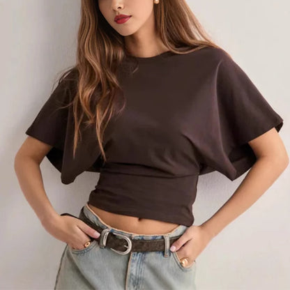 Pullover Short-sleeved Top