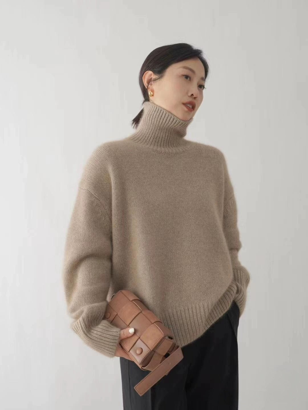 Women's Cozy Turtleneck Sweater