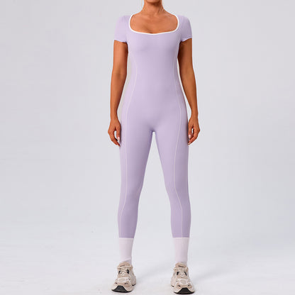Womens Slim-fit Yoga Jumpsuit
