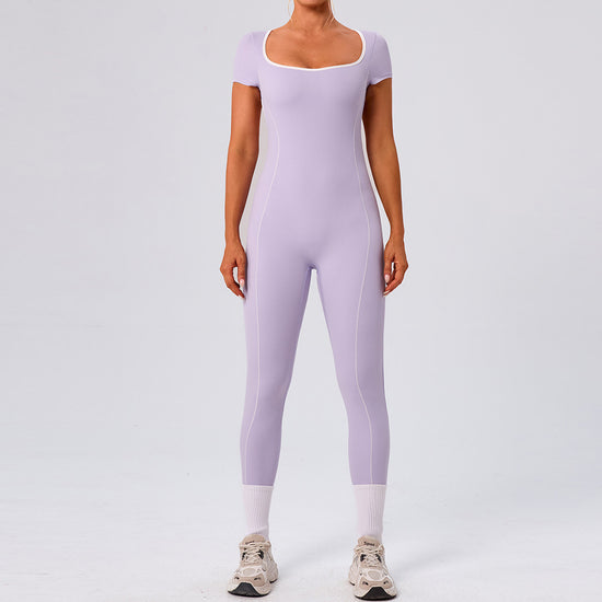 Womens Slim-fit Yoga Jumpsuit
