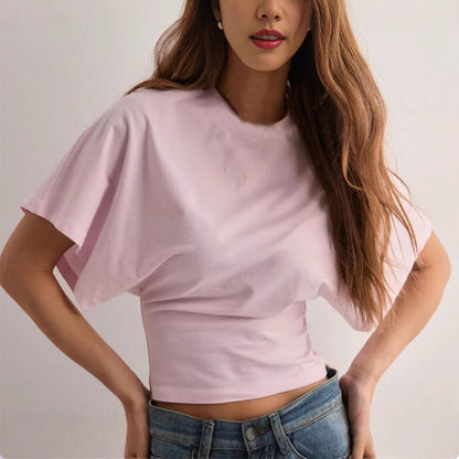 Pullover Short-sleeved Top